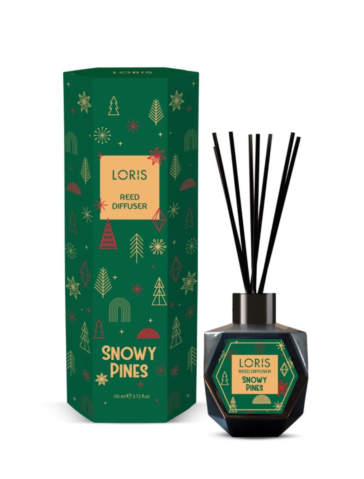 Bastoncini profumati - Fragranze per la casa - Edizione Speciale Natale - Snowy Pins - 120 ml